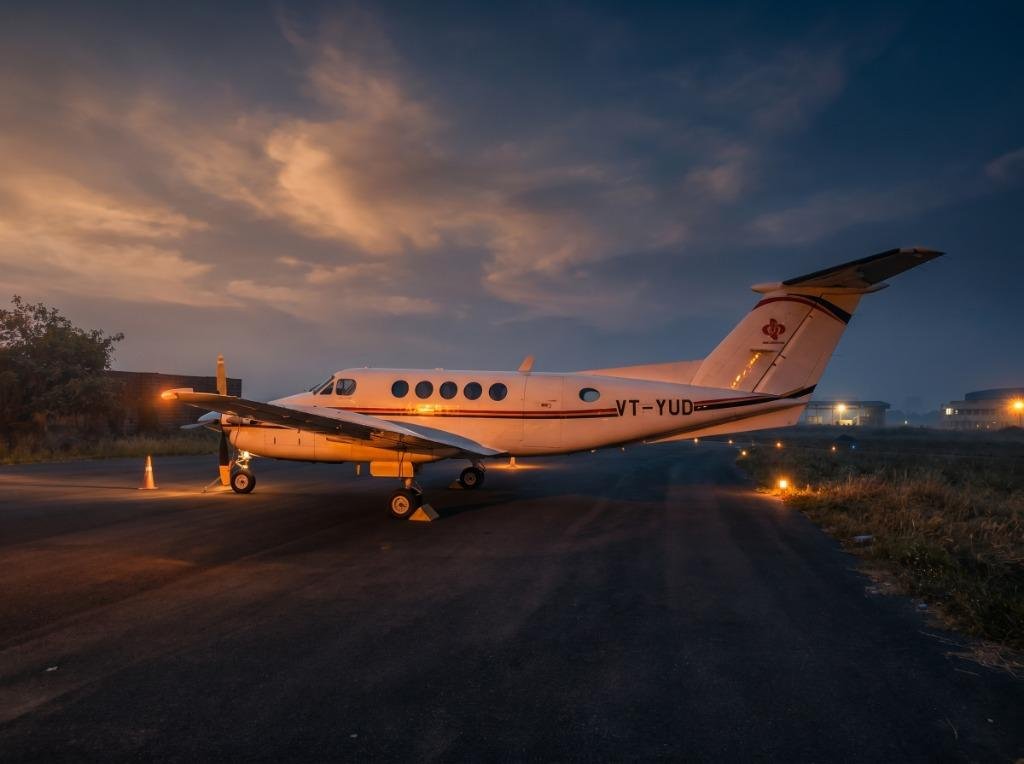 B200 Exterior Sunset Profile