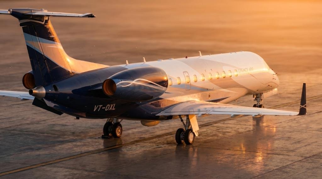 Legacy 600 Engine Detail Sunset