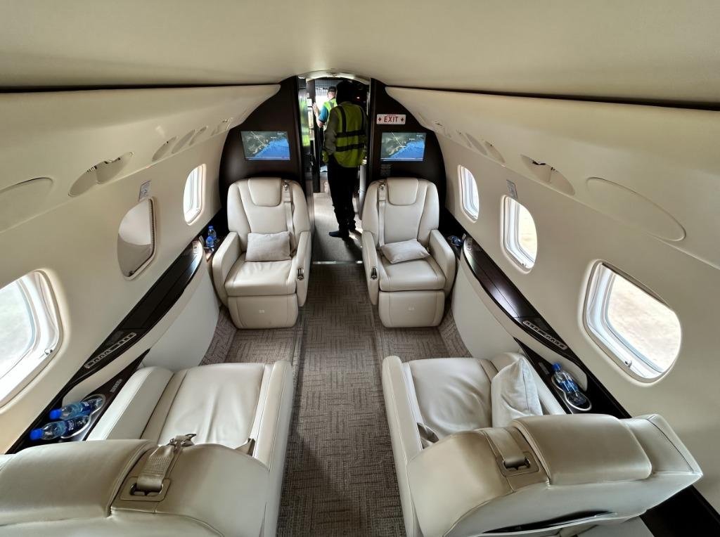 Legacy 600 Rear Cabin View