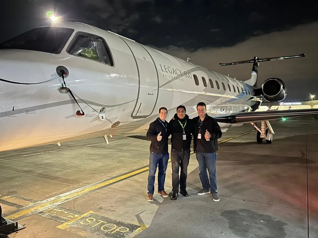 Air Kalinga Flight Crew and Pilots on Tarmac