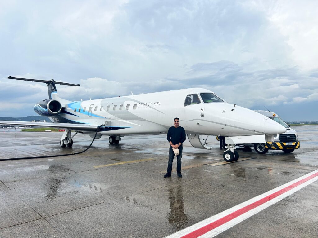 LEGACY 600: A Charter Flight