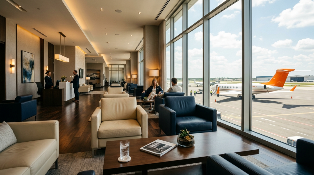 How to book a private jet in India FBO General Aviation Terminal departure private jet check-in Air Kalinga charter 2026