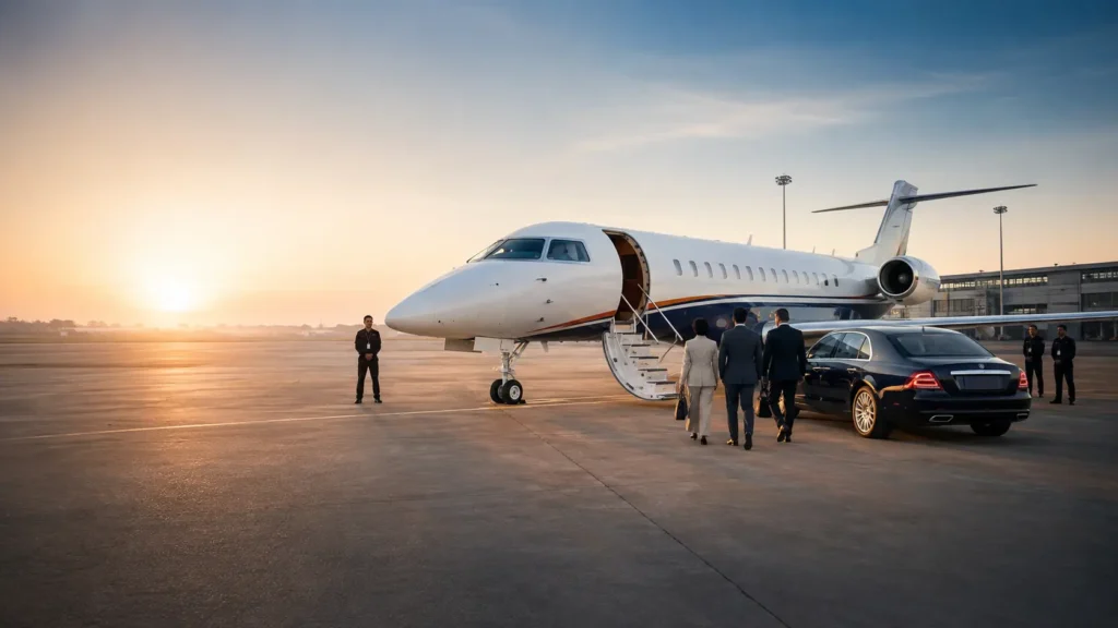 VIP charter flight India with Air Kalinga private jet at Bhubaneswar